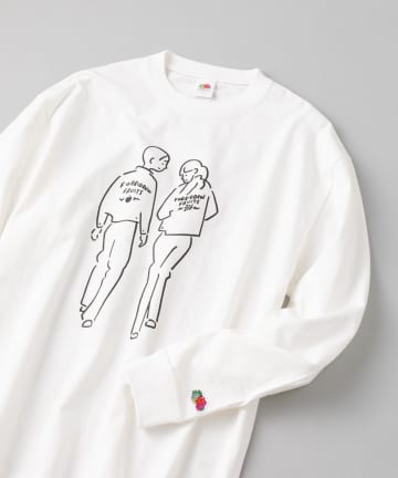 【FRUIT OF THE LOOM】長場 雄  別注プリントTシャツ