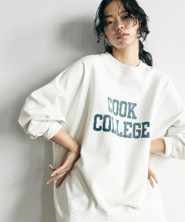 【R JUBILEE】別注ロゴスウェット/COOK COLLEGE
