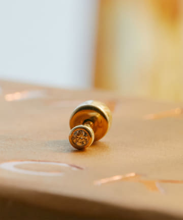 【MARIA BLACK】Diamond Dot Small Stud(片耳用)