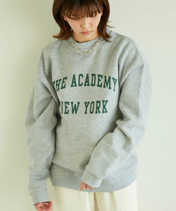 【THE ACADEMY NEW YORK】クルーネックスウェットシャツ