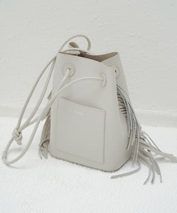 【YAHKI/ヤーキ】WEB限定 W FACE ミニフリンジバッグ