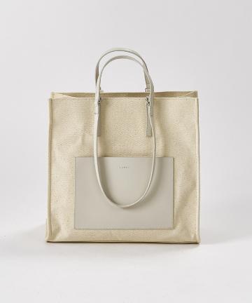 【YAHKI/ヤーキ】スクエアキャンバスコンビバッグ