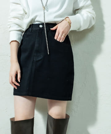 デニムミニスカート