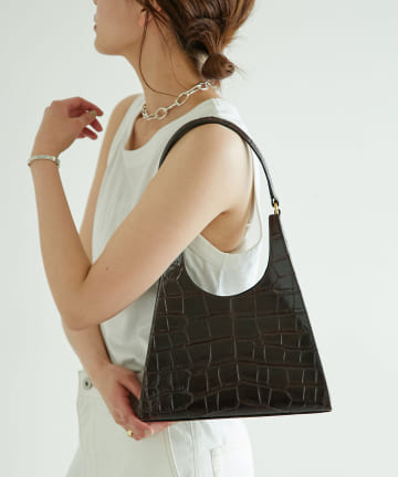 【STAUD】レザーハンドバッグ/REY BAG