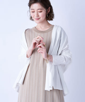 ここでしか手に入らない！【WEB限定】2WAY天竺カーディガン