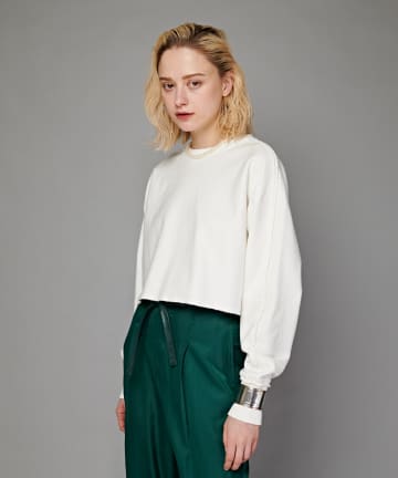 アウトリンキングショートスウェット
