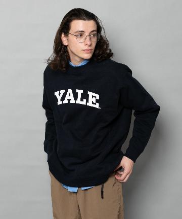 YALE Univ. アイビー カレッジロゴクルーネックスウェット
