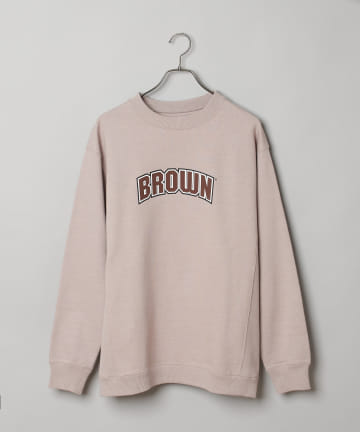 BROWN Univ. アイビー カレッジロゴクルーネックスウェット