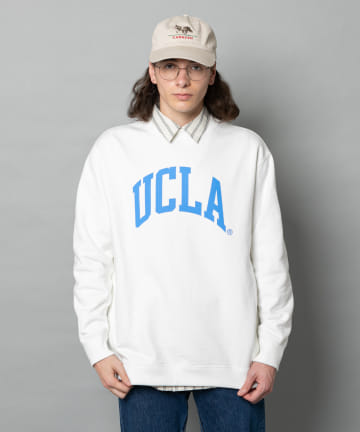 UCLA アイビーカレッジロゴクルーネックスウェット