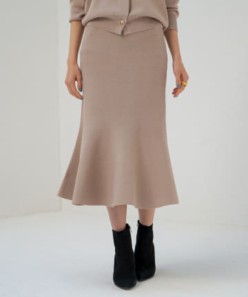 ニットマーメイドスカート