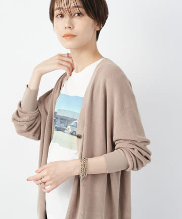 【《今年らしい着こなし》洗える】DIFFERENT Photo Tシャツ