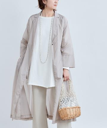 シアーダブルブレストコート