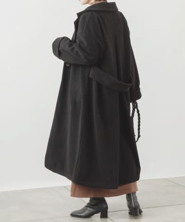 【WEB限定】バックタックWフェイスヘビーコート