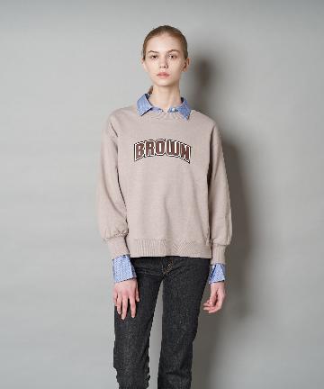 BROWNスウェットプルオーバー