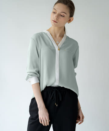 【WEB限定】ジョーゼットブラウス