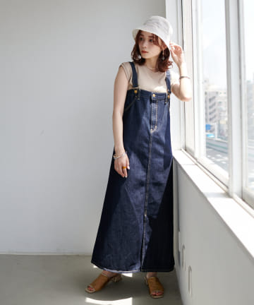 【Lee/リー】SUSPENDER SKIRT