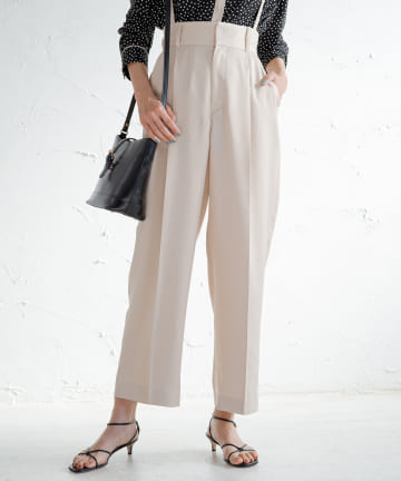 サス付ハイウエストパンツ