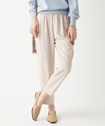 【定番人気】イージーアンクルテーパードパンツ