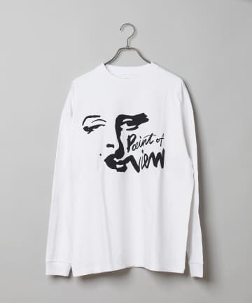 【PICTURE THIS】 "VIEW" / ビッグシルエットプリントTシャツ