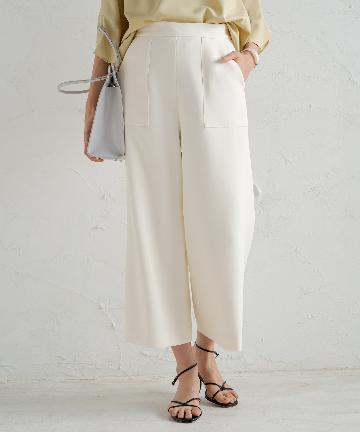 ポケットクロップドパンツ