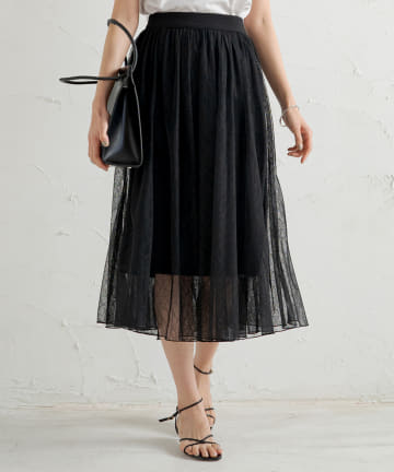 【WEB限定】2WAYレーススカート