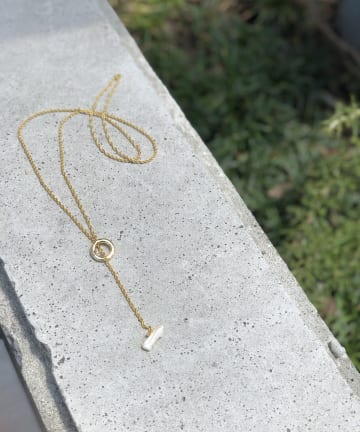 【私だけの1点もの】淡水パールロングネックレス