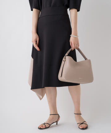 【WEB限定】配色アシンメトリースカート