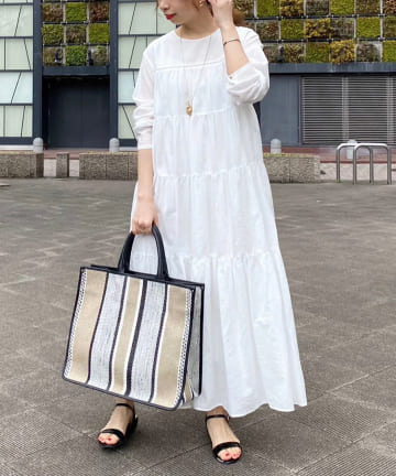 ティアードロングワンピース
