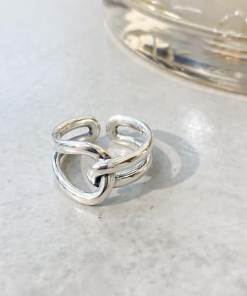 【WEB限定】ツイストクロスリング