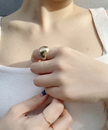 【WEB限定】カーブフォルムリング