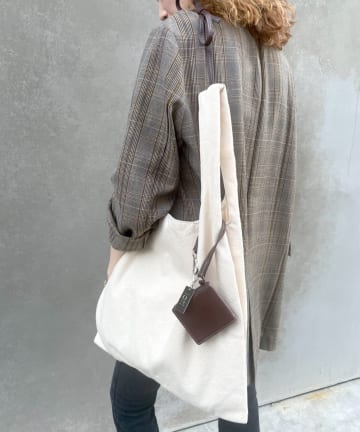 WEB限定 lotiコインケース付きトート