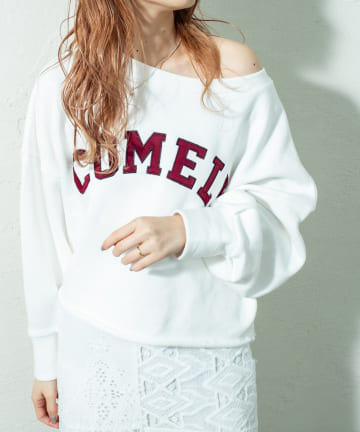 カレッジショートスウェット