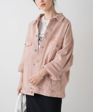 【YANUK/ヤヌーク】オーバーサイズ ジーンジャケット