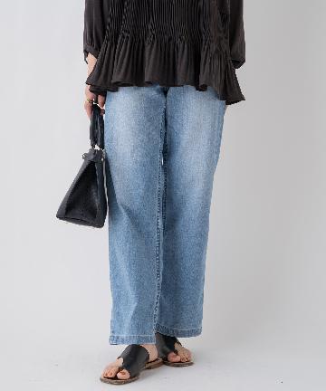 【YANUK/ヤヌーク】ワイドストレートデニム LILITH/リリス