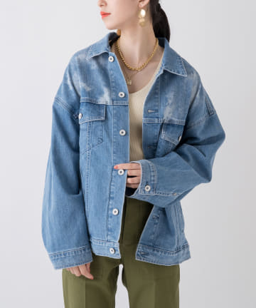 【YANUK/ヤヌーク】Big Jean Jacket