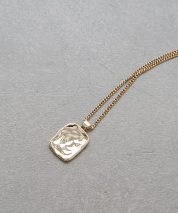 【Anhtem for the senses】スクエアプレートネックレス