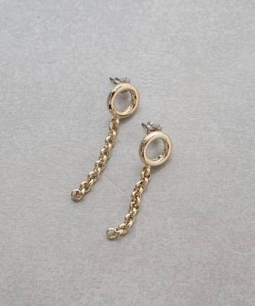 【Anhtem for the senses】サークルチェーンピアス
