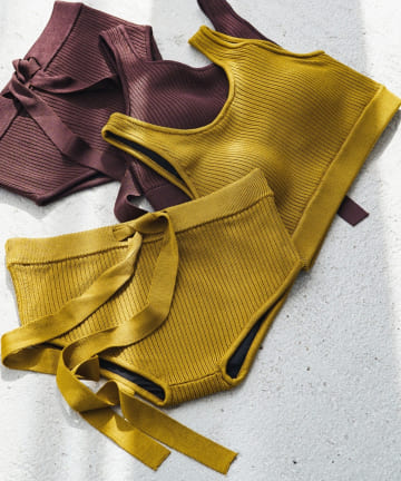 【PROTAGONISTA/プロタゴニスタ】ニットリボンスウィムウェア