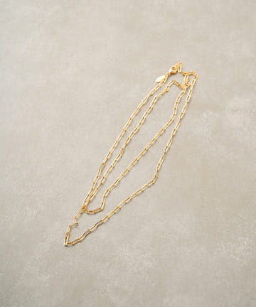 【RAHYA / ラヒヤ】ケーブルチェーンネックレス