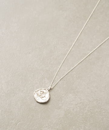 【Chibi Jewels/チビ ジュエルズ】シルバーライオンコインネックレス