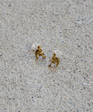 【Chibi Jewels/チビ ジュエルズ】WEB限定 フラミンゴピアス