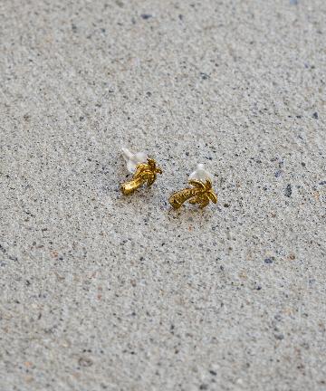 【Chibi Jewels/チビ ジュエルズ】WEB限定 パームツリーピアス