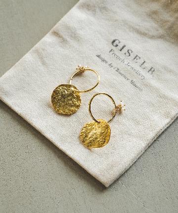 【GISEL B / ジゼル ベー】ローサフープピアス