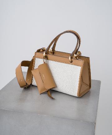 【LORISTELLA/ロリステッラ】雑材コンビミニバッグ