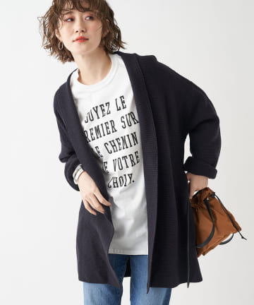 【頑張り過ぎずにリラックス】ガーターカーディガン