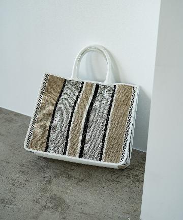 【PAOLA NUTTI/パオラ ヌッティ】ストライプバッグ