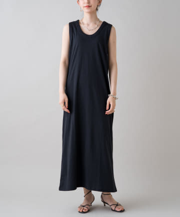 【TELA/テラ】ノースリカットワンピース