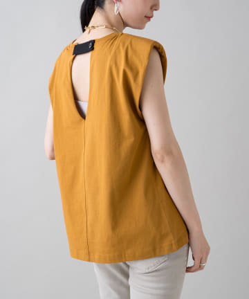 【TELA/テラ】ベルトコンビノースリカットソー