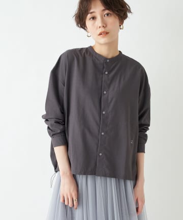 【Gymphlex(ジムフレックス)・手洗い可】ドロストシャツ