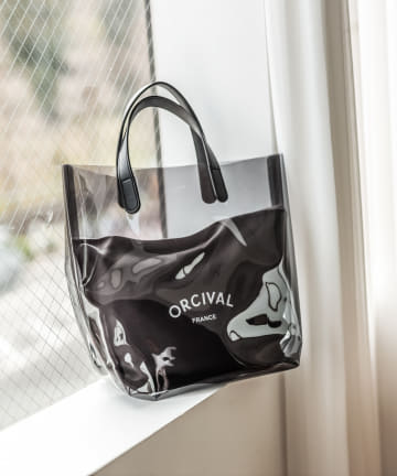 un dix cors(アンディコール) 【ORCIVAL(オーシバル)】クリアPVCバッグ